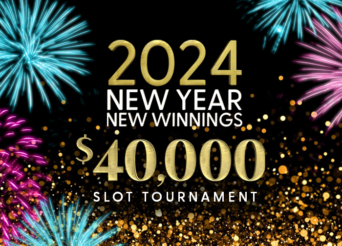 $40K New Year New Winnings Slot Tournament