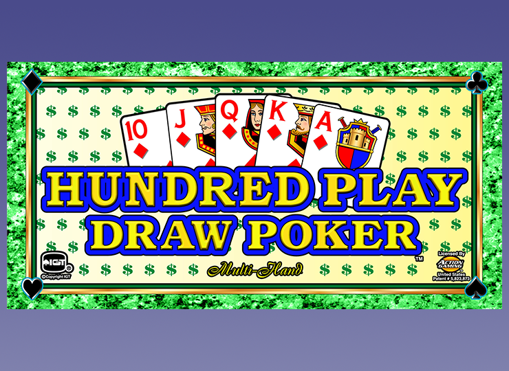 Hundred Play Draw Video Poker Contest