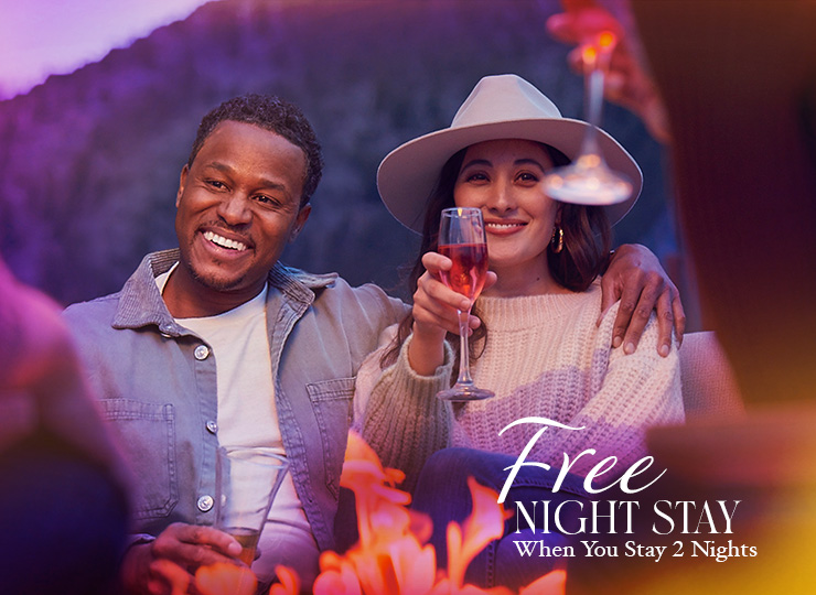 Earn a free night stay when you stay 2 nights at Monarch Casino Resort Spa in Black Hawk, Colorado.