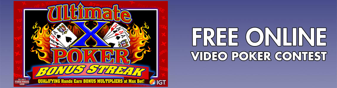 Ultimate X Poker Bonus Streak Online Contest