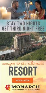 Stay two nights get the third free